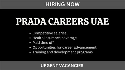 Prada Careers and Employment .